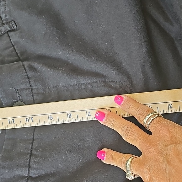 St Johns Bay Plus bermuda Shorts Sz 18W Black - Picture 5 of 9